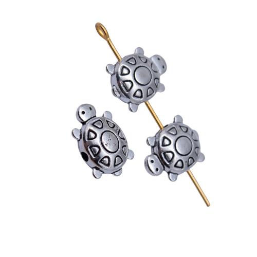 Tibetan Style Spacer Beads, Turtle, plated, DIY, 20PCs/Bag, Sold By Bag