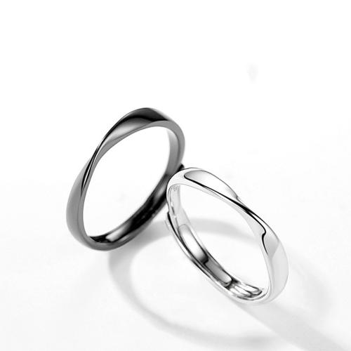 laiton Couple Anneau, réglable & pour le couple, plus de couleurs à choisir, Taille:6-9, Vendu par fixé