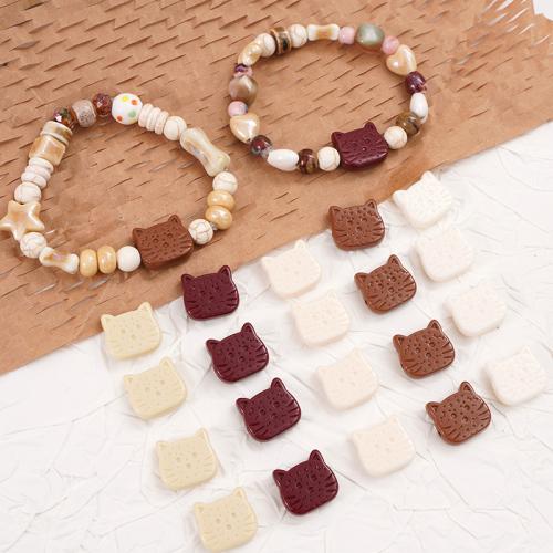 Opaque Acrylic Beads, DIY, more colors for choice, 5PCs/Bag, Sold By Bag