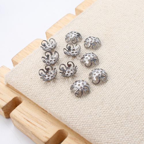 Stainless Steel Bead Cap, 304 Stainless Steel, silver color plated, DIY, silver color, 8.26x31.90x7.99mm, Sold By PC