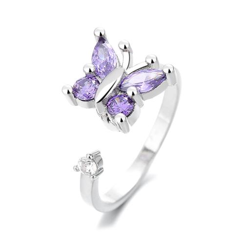 Tibetan Style Cuff Finger Ring, plated, different styles for choice & for woman & with rhinestone, US Ring Size:8, Sold By PC