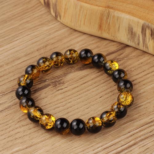 Pulseras de cristal de Murano, chapado en color dorado, Joyería, más colores para la opción, Vendido por UD