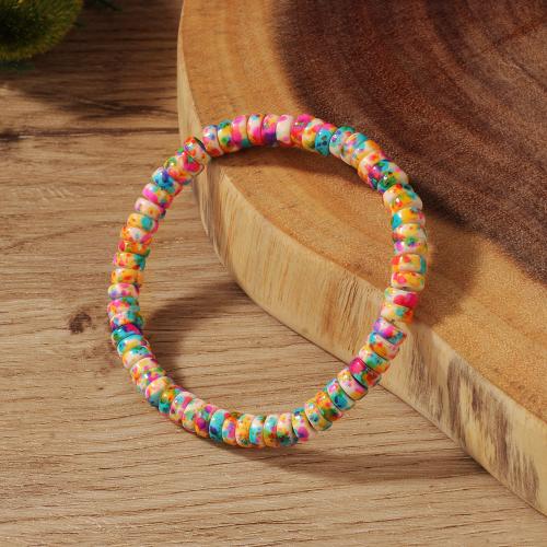 Gemstone Bracelets, Natural Stone, gold color plated, fashion jewelry, more colors for choice, Sold By PC