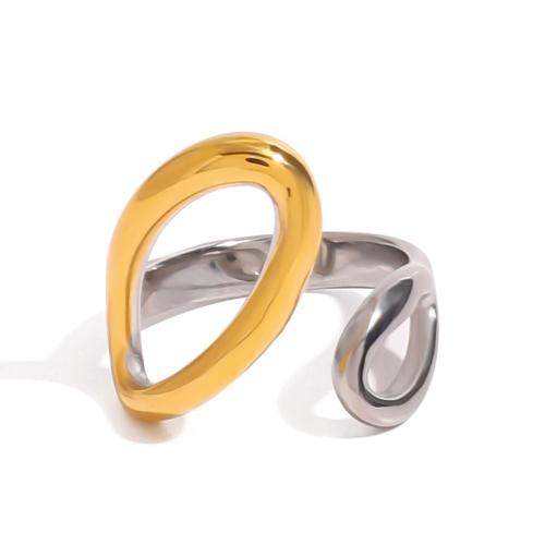 Edelstahl Ringe, 304 Edelstahl, plattiert, Modeschmuck & für Frau & hohl, verkauft von PC