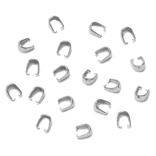 Stainless Steel Jewelry Clasp, 304 Stainless Steel, plated, DIY, more colors for choice, 500PCs/Bag, Sold By Bag