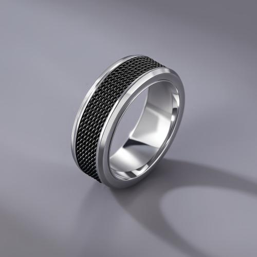 Acier titane bague, Placage, unisexe & normes différentes pour le choix, plus de couleurs à choisir, Taille:9-11, Vendu par PC