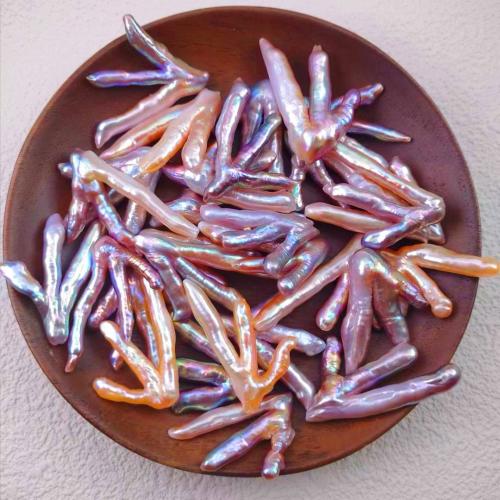 Perles nacres sans trou de culture d'eau douce, perle d'eau douce cultivée, Baroque, DIY & aucun trou, plus de couleurs à choisir, 25-30mm, Vendu par brin
