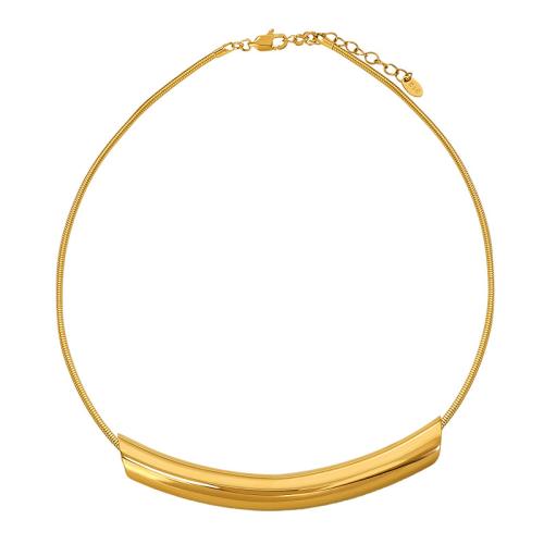Edelstahl Schmuck Halskette, 304 Edelstahl, plattiert, Modeschmuck & für Frau, keine, verkauft von PC