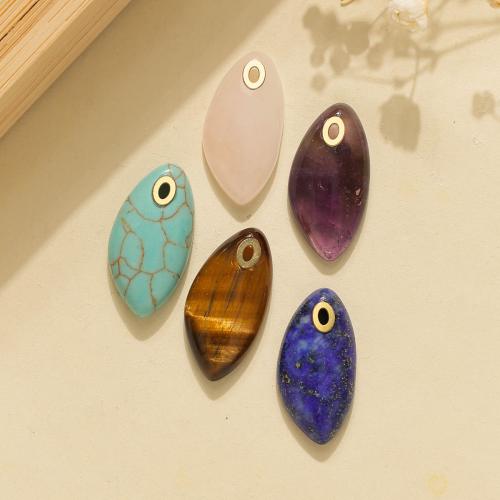 Edelstein Anhänger Schmuck, Naturstein, mit 304 Edelstahl, DIY, keine, 10PCs/Tasche, verkauft von Tasche