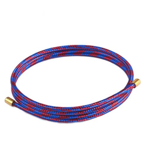Cordon en nylon, corde en nylon, avec Aimant & Acier inoxydable 304, DIY, plus de couleurs à choisir, Vendu par brin