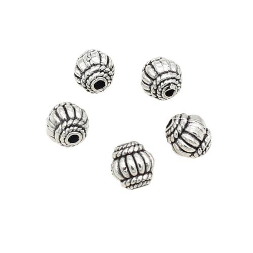Tibetan Style Spacer Beads, plated, DIY, 8.50x8mm, 100PCs/Bag, Sold By Bag