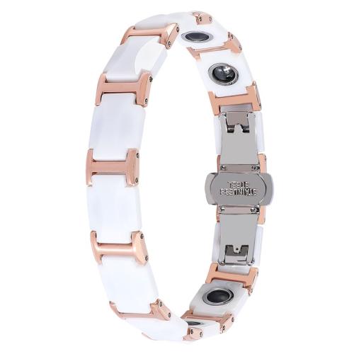 316 L Edelstahl Armband, mit Porzellan & Magnetische Hämatit, Modeschmuck & für den Menschen, Länge:ca. 8.5 ZollInch, verkauft von PC