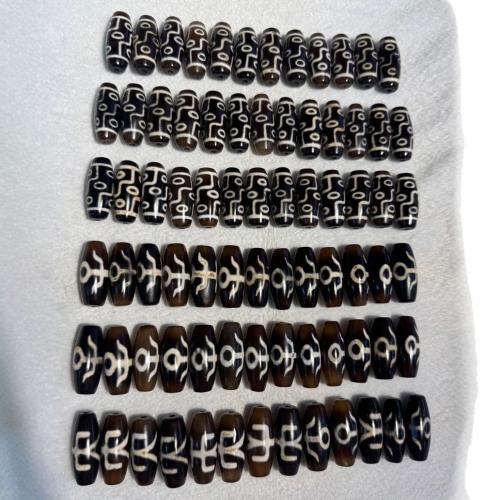 Natural Tibetan Agate Dzi Beads, DIY & different designs for choice, 30mm, Sold By PC