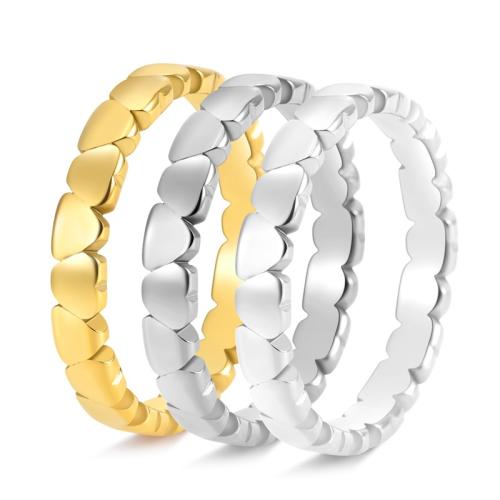 Edelstahl Ringe, 304 Edelstahl, poliert, Modeschmuck & verschiedene Größen vorhanden & für Frau, keine, verkauft von PC