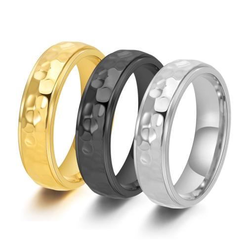 Edelstahl Ringe, 304 Edelstahl, plattiert, Modeschmuck & unisex & verschiedene Größen vorhanden, keine, verkauft von PC
