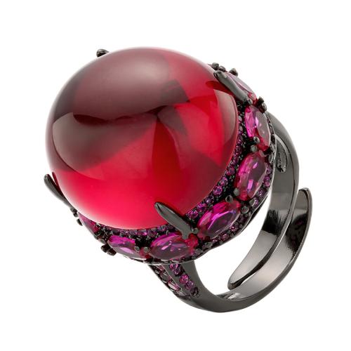 Messing Fingerring, Modeschmuck & für Frau & mit Strass, keine, verkauft von PC