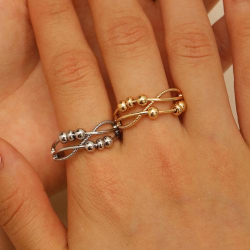 Tibetan Style Finger Ring, gold color plated, fashion jewelry & with rhinestone, more colors for choice, Sold By PC