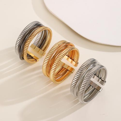 Brazalete de Aleación de Zinc, chapado en color dorado, Joyería, más colores para la opción, Vendido por UD