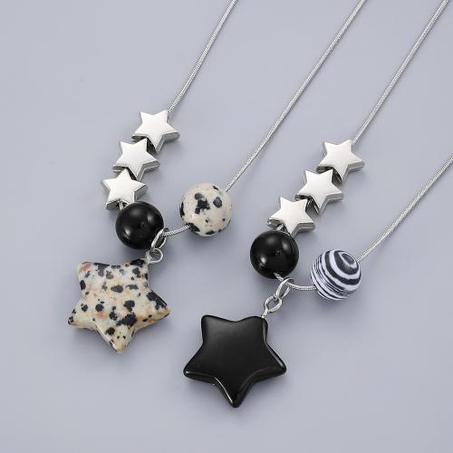Tibetan Style Jewelry Necklace, with Plastic, gold color plated, fashion jewelry, more colors for choice, Sold By PC