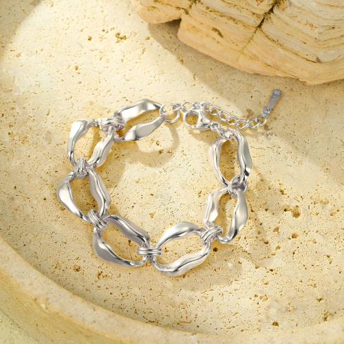 Stainless Steel Jewelry Bracelet, 304 Stainless Steel, plated, fashion jewelry & different styles for choice & for woman, more colors for choice, Sold By PC