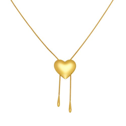 Collier de bijoux en acier inoxydable, Acier inoxydable 304, Placage, bijoux de mode & pour femme, plus de couleurs à choisir, Vendu par PC