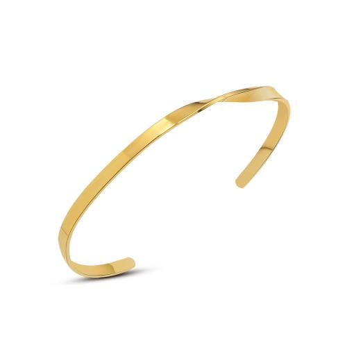 Titanium Steel Bracelet & Bangle, plated, fashion jewelry & for woman, more colors for choice, Inner diameter: approximately 5.7cm;wide:0.3cm., Sold By PC