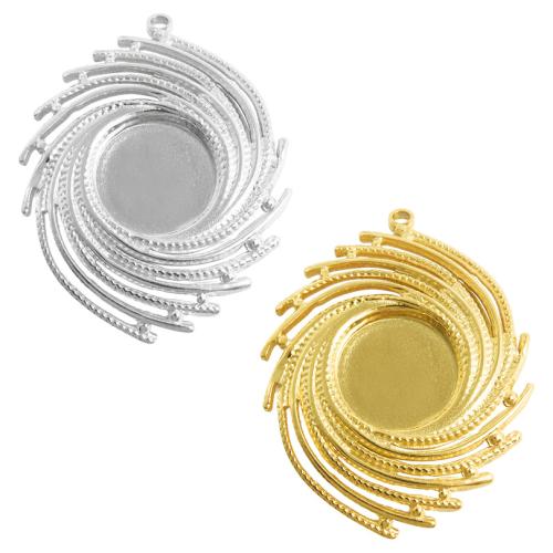 Stainless Steel Pendant Setting, 304 Stainless Steel, plated, DIY, more colors for choice, 10PCs/Bag, Sold By Bag