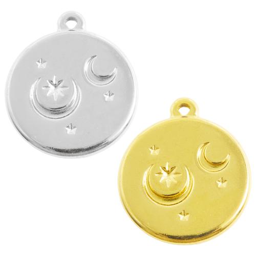 Stainless Steel Pendants, 304 Stainless Steel, plated, DIY, more colors for choice, 10PCs/Bag, Sold By Bag