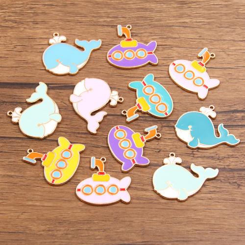 Stainless Steel Pendants, Tibetan Style, Animal, plated, DIY & enamel, more colors for choice, 100PCs/Bag, Sold By Bag
