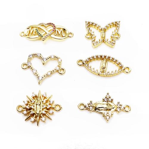 Cubic Zirconia Micro Pave Brass Jewelry Sets, pendant & bracelet,  , plated, DIY & micro pave cubic zirconia, more colors for choice, nickel, lead & cadmium free, Sold By PC
