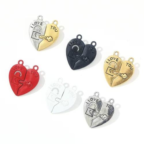 Tibetan Style Enamel Pendants, gold color plated, DIY, more colors for choice, 30x30x1mm, 100Pairs/Bag, Sold By Bag