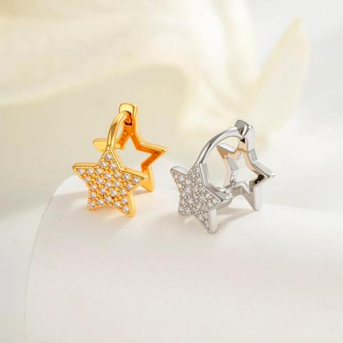Brass Lever Back Earring, plated, fashion jewelry & micro pave cubic zirconia, more colors for choice, nickel, lead & cadmium free, Sold By PC