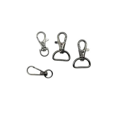 Tibetan Style Lobster Swivel Clasp, gold color plated, DIY, silver color, Sold By PC