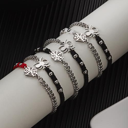 Halloween Armband, Zinklegierung, goldfarben plattiert, Weihnachts-Design, keine, verkauft von PC