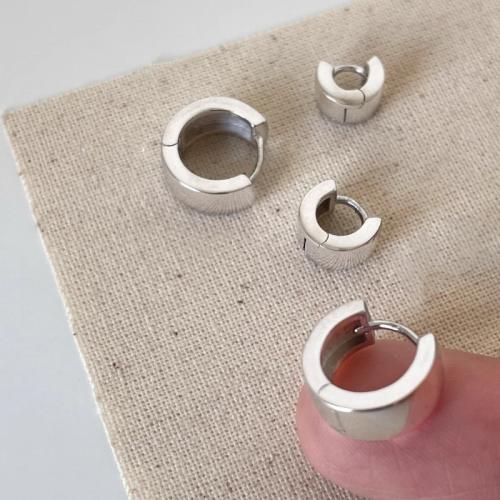 Brass Huggie Hoop Earring, plated, fashion jewelry, more colors for choice, nickel, lead & cadmium free, Sold By Pair