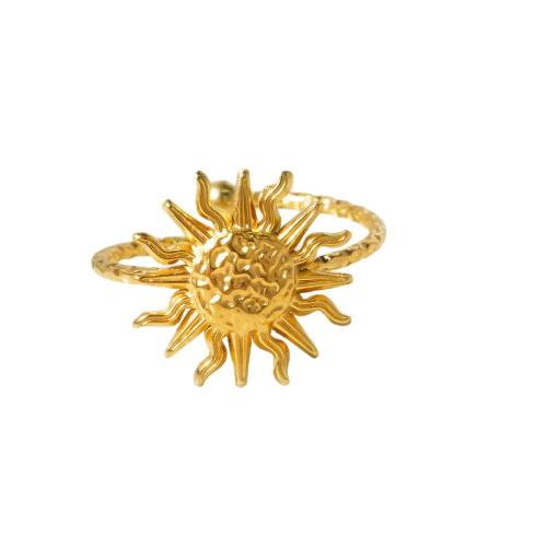 Stainless Steel Finger Ring, 304 Stainless Steel, Vacuum Plating, fashion jewelry & for woman, more colors for choice, Sold By PC