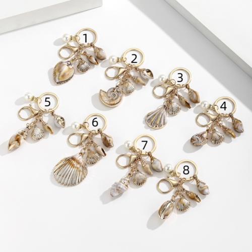Bag Purse Charms Keyrings Keychains, Tibetan Style, with Resin & ABS Plastic, gold color plated, fashion jewelry, more colors for choice, Sold By PC