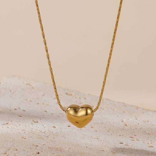 Titanium Steel Necklace, plated, fashion jewelry & different size for choice & for woman, more colors for choice, Sold By PC