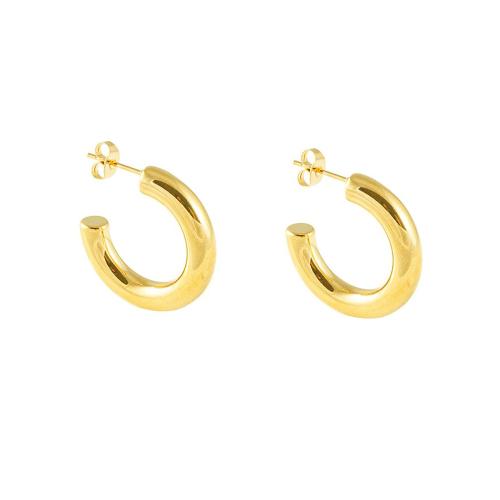 Edelstahl Ohrringe, 304 Edelstahl, plattiert, Modeschmuck & für Frau, keine, verkauft von Paar