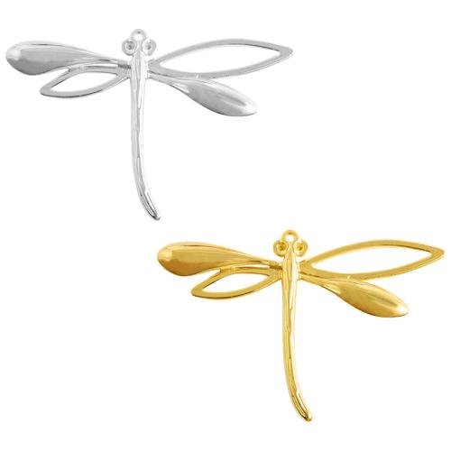 Stainless Steel Animal Pendants, 304 Stainless Steel, Dragonfly, plated, DIY, more colors for choice, 10PCs/Bag, Sold By Bag