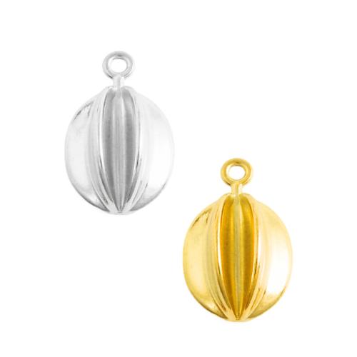 Stainless Steel Pendants, 304 Stainless Steel, Star Fruit, plated, DIY, more colors for choice, 10PCs/Bag, Sold By Bag