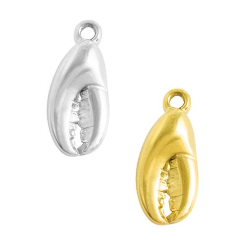 Stainless Steel Pendants, 304 Stainless Steel, plated, DIY, more colors for choice, 10PCs/Bag, Sold By Bag