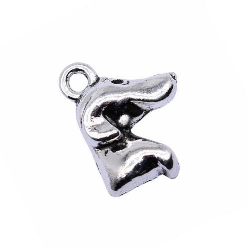 Tibetan Style Animal Pendants, plated, DIY, 10PCs/Bag, Sold By Bag