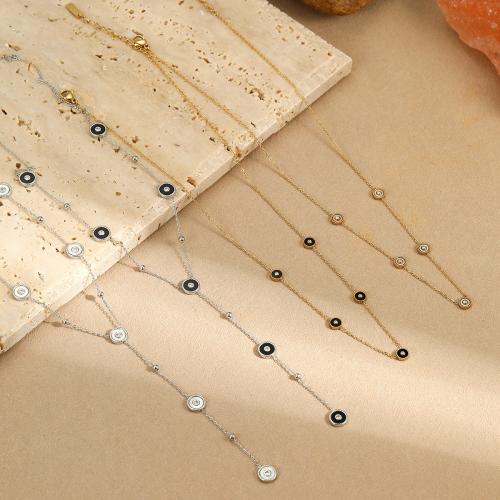 Conjuntos de joyería de acero inoxidable, acero inoxidable 304, chapado, diferentes estilos para la opción & para mujer, más colores para la opción, Vendido por UD