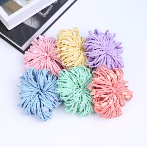 Hair Scrunchies, Cloth, DIY, more colors for choice, 30x20mm, Sold By PC