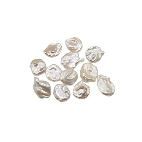 Cultured No Hole Freshwater Pearl Beads, Baroque, DIY, mixed colors, 18-19mm, Sold By PC