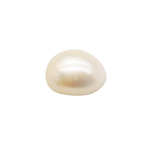 Cultured No Hole Freshwater Pearl Beads, Rice, DIY, white, 11x14mm, Sold By PC