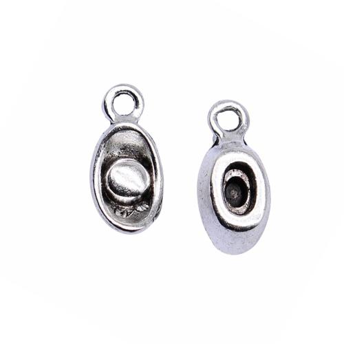Tibetan Style Pendants, Ingot, plated, DIY, 4x12mm, 20PCs/Bag, Sold By Bag
