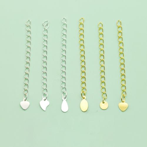 Argent sterling 925 chaîne d'extension, DIY & styles différents pour le choix, Vendu par PC