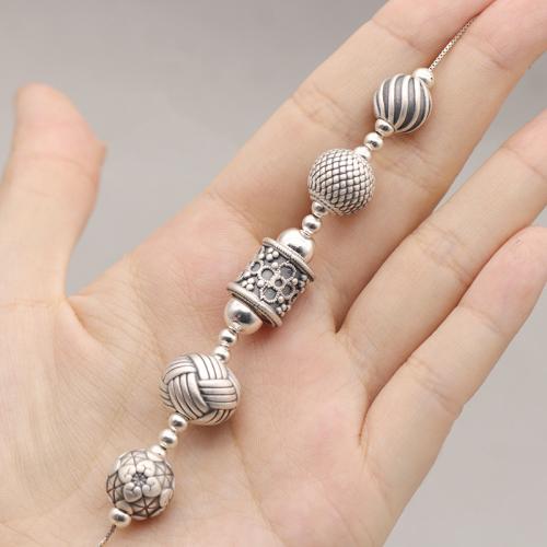 Perles en argent sterling 925, DIY & styles différents pour le choix, Vendu par PC
